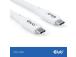 KAAPELI USB-C USB-C 2M/M/M VALKOINEN CAC-3001 CLUB3D