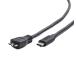 KAAPELI USB-C MICRO USB3 BM/1M CCP-USB3-MBMCM-1M GEMBIRD GEMBIRD