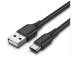 KAAPELI USB-C JA USB2.0/1.5M MUSTA CTHBG VENTION