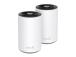 Langaton reititin TP-LINK Wireless Access Point / Reititin 2-pack 5400 Mbps Mesh Wi-Fi 6e 2x10/100...