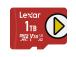 MUISTI MICRO SDXC 1 Tt UHS-I/PLAY LMSPLAY001T-BNNNG LEXAR