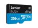 MUISTI MICRO SDXC 256GB UHS-I/W/ADAPTERI LSDMI256BB633A LEXAR