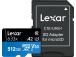 MUISTI MICRO SDXC 512GB UHS-I/W/SOVITIN LSDMI512BB633A LEXAR