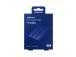 Ulkoinen SSD-levy SAMSUNG T7 1TB USB 3.2 Kirjoitusnopeus 1000 Mt/s Lukunopeus 1050 Mt/s MU...