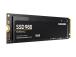 SSD SAMSUNG 980 500 Gt M.2 PCIE NVMe MLC Kirjoitusnopeus 2600 Mt/s Lukunopeus 3100 Mt/s 2...