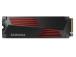 SSD SAMSUNG 990 PRO jäähdytyslevyllä 4 Tt M.2 PCIe Gen4 NVMe TLC Kirjoitusnopeus 6900 Mt/s Lue...