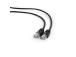 PATCH-KAAPELI CAT5E UTP 10M/MUSTA PP12-10M/BK GEMBIRD