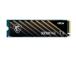 SSD MSI SPATIUM M450 1TB M.2 PCIe Gen4 NVMe 3D NAND Kirjoitusnopeus 3000 Mt/s Lukunopeus 3600...