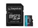 MUISTI MICRO SDXC 64GB UHS-I/3PAKKAUS SDCG4/64GB KINGSTON
