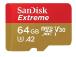 MUISTI MICRO SDXC 64 Gt UHS-I/W/A SDSQXAH-064G-GN6AA HINKILEVY