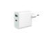 LATURI USB 20W 2PORT/TA-UC-PDQC20L-W-01 GEMBIRD