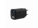 LATURI USB 30W 2PORT/TA-UC-PDQC30LCD-BK-01 GEMBIRD