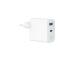 LATURI USB 30W 2PORT/TA-UC-PDQC30L-W-01 GEMBIRD