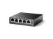 Kytkin TP-LINK Työpöytä/jalusta 5x10Base-T / 100Base-TX / 1000Base-T PoE-portit 1 TL-SG1005LP