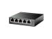 Kytkin TP-LINK Työpöytä/jalusta 5x10Base-T / 100Base-TX / 1000Base-T PoE-portit 4 TL-SG105PE 4 TL-SG105PE