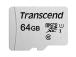 MUISTI MICRO SDXC 64GB/C10 TS64GUSD300S TRANSCEND