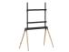 TV SET ACC FLOOR STAND 55-86"/BLK/WOOD TVS-86F-01-BK GEMBIRD GEMBIRD