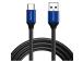 KAAPELI USB-C JA USB-A 2.0 1M/LATAUS UAC20 NITECOREA VARTEN