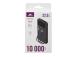 VIRTALÄHDE USB 10000MAH/VA2211 MUSTA RIVACASE
