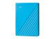 Väline kõvaketas HDD WESTERN DIGITAL My Passport 4TB USB 2.0 USB 3.0 USB 3.2 Väri Sininen WDBPKJ0040BBL-WESN