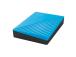 Väline kõvaketas HDD WESTERN DIGITAL My Passport 4TB USB 2.0 USB 3.0 USB 3.2 Väri Sininen WDBPKJ0040BBL-WESN