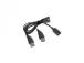 Kaabel USB2 DUAL pikendus AMAF 0,9M CCP-USB22-AMAF-3 GEMBIRD