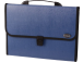 Kahvallinen kansio FORPUS A4 12-osainen sininen muovi
