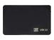 QOLTEC Alanumero HDD-kotelo HDD/SSD musta