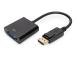 DIGITUS-sovitinkaapeli DisplayPort VGA