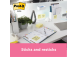 Viestilaput 76x76 Post-it 654 keltainen x 12 kpl + 12 kpl