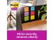 Viestilappu 76x76 Post-it R330 Super Sticky 6x90 Carnival