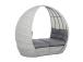 Lebola ASCOT 215x110xH187cm, harmaa, alumiini, muovipunos