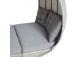 Lebola ASCOT 215x110xH187cm, harmaa, alumiini, muovipunos