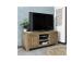 TV-pöytä TURIN 135x44xH57cm vaalea tammi, MDF tammiviilulla, puu, öljytty