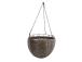 Kukkavalaisin WICKER D30xH20/64cm, harmaa