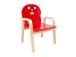 Lasten tuoli HAPPY 39x36xH60cm, punainen