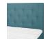 Mannermainen sänky LEONI 160x200cm, patjalla, sininen, 162x210xH121cm