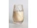Tuoksukynttilä lasissa NATURE GREEN H13,5cm, ranskalainen päärynä & freesia