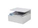 Yöpöytäkaappi ASHLAN 35x32xH22,5cm, hyllyllä ja laatikolla, seinäasennus, materiaali: puu, väri: valkoinen, viimeistely: lakattu