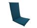Tuolin päällinen selkänojalla SUMMER 48x115x4,5cm, tummansininen, 100% polyesteriä
