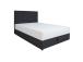Mannermainen sänky LEIKO 140x200cm, musta