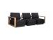 Sohvamoduuli FULLER 68x89xH70,5cm, tummanharmaa