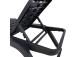 Lepotuoli SCIROCCO 71x187xH44cm, tummanharmaa, muovia