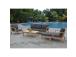 Sohva MALDIVE 3-istuttava 210x89xH86cm, tiikki