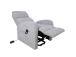 Nojatuoli BARNY electric lift recliner 72x93xH104cm, vaaleanharmaa väri
