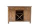 Lipasto JAMES 120x46xH91cm, maalaismainen tammi