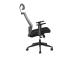 Tietokonetuoli/työtuoli JOY 64x64xH115-125cm, musta/harmaa