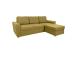 Kulmasohva INGMAR 242x168/92xH92cm, syksyn keltainen