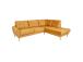 Kulmasohva HEIVI PN 250x200/90xH90cm, keltainen sametti