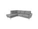 Kulmasohva HEIVI VN 250x200/90xH90cm, harmaa sametti